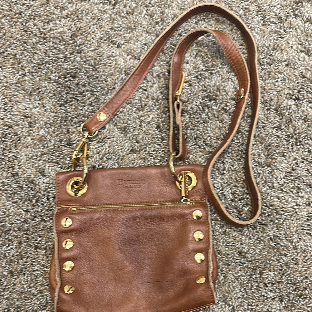 Brown Leather Crossbody Bag